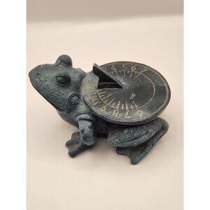 "The Gracious Garden" Frog Sundial.